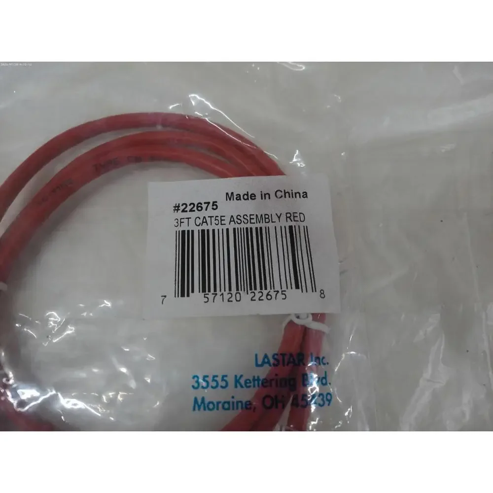 Cables To Go Cat5E 350 MHz Assembled Patch - 3 ft (22675) Lot 28 Pcs